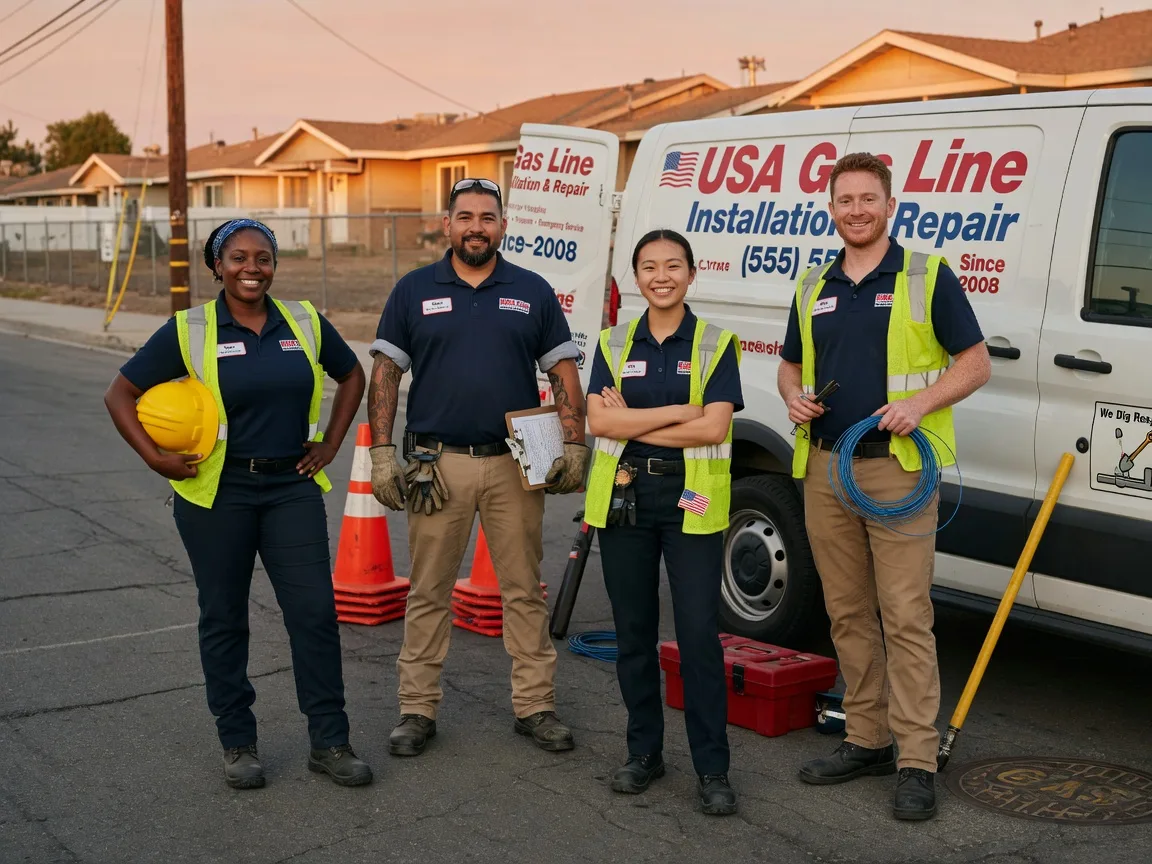 Gas Line Installation company in Beach Lake, PA